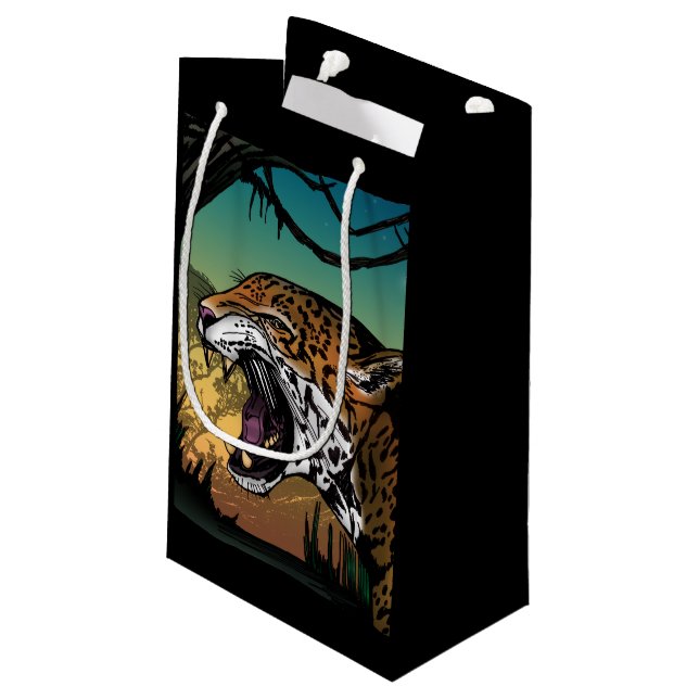 Jaguar Small Gift Bag (Back Angled)