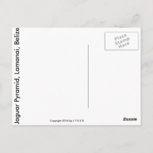 Jaguar Temple Postcard