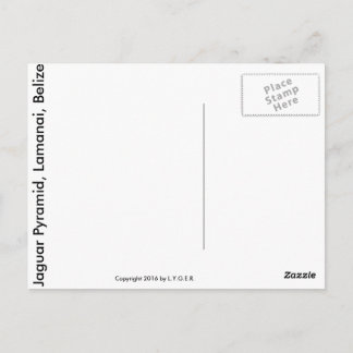 Jaguar Temple Postcard