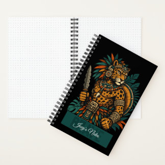 Jaguar Tribe's Brave Warrior Notebook