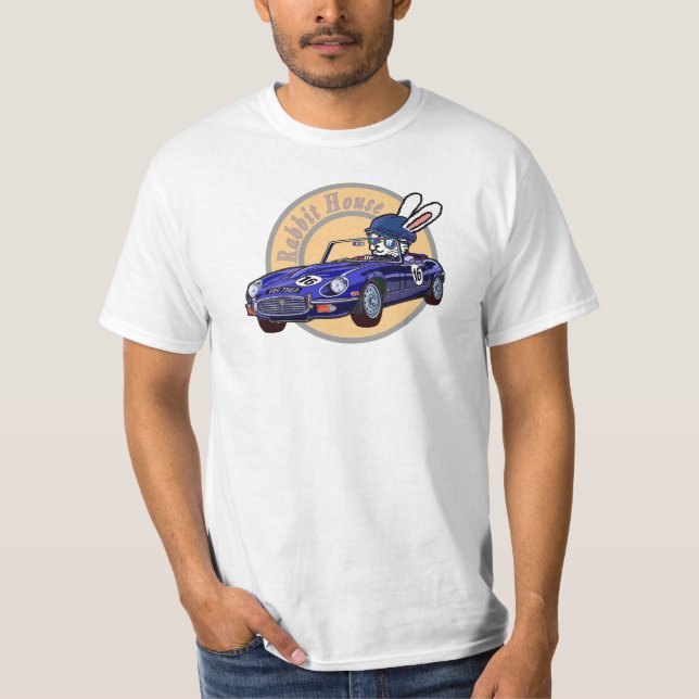 Jaguar type E White T-Shirt (Front)