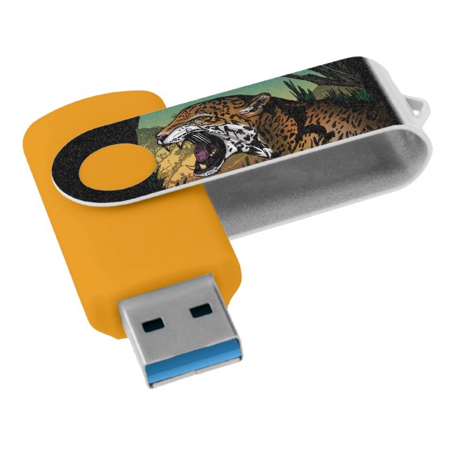 Jaguar USB Flash Drive (Angled)
