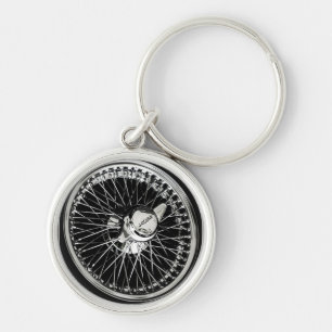 Jaguar Wheel Keychain