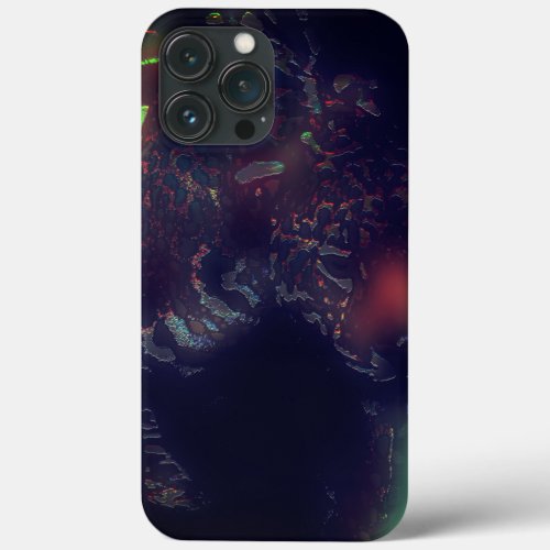 Jaguar with darkened effect and soft colour flares iPhone 13 pro max case