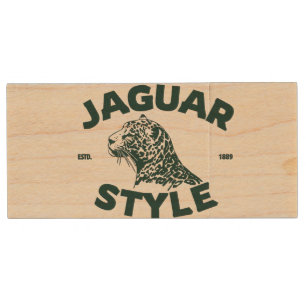 Jaguar Wood Flash Drive