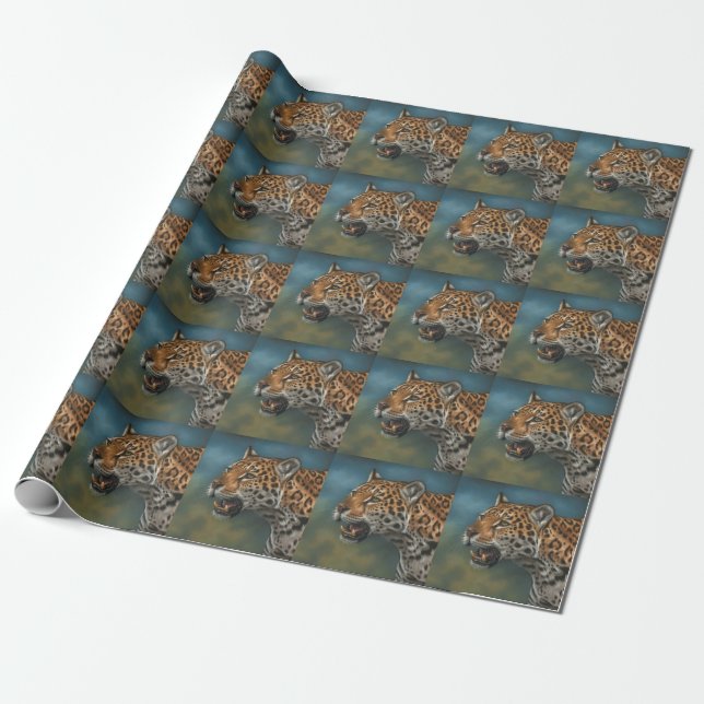Jaguar Wrapping Paper (Unrolled)