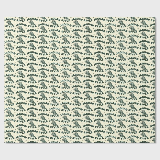 Jaguar Wrapping Paper (Flat)