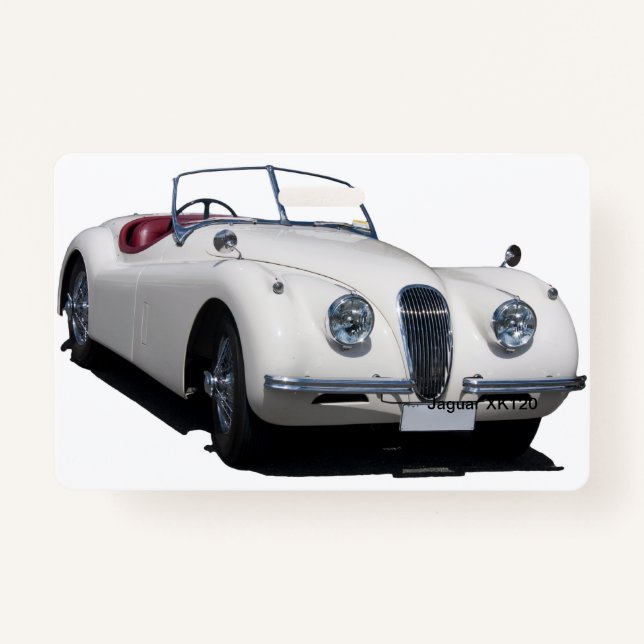 Jaguar XK120 Badge (Front)