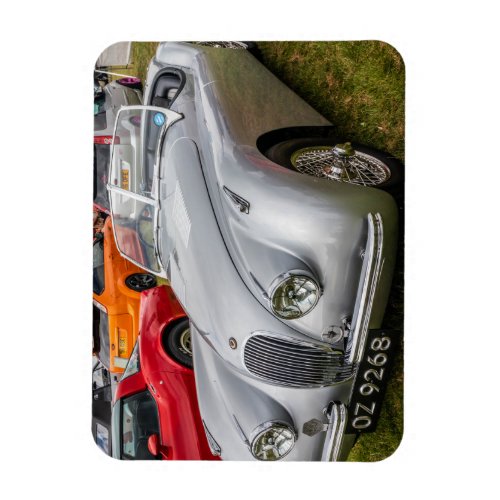 Jaguar XK120 convertible sports car Postcard Magnet