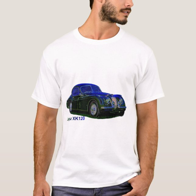 Jaguar XK120 T-Shirt (Front)