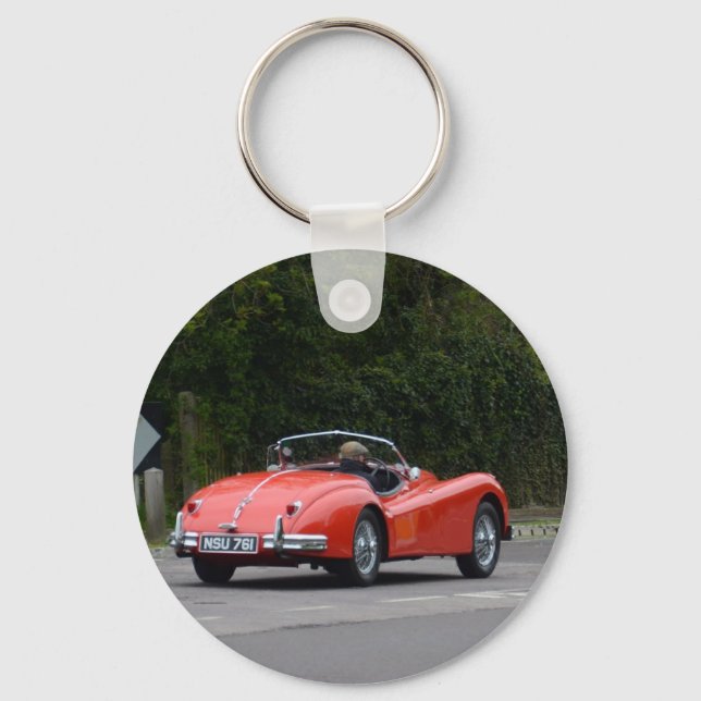 Jaguar XK140 Keychain (Front)