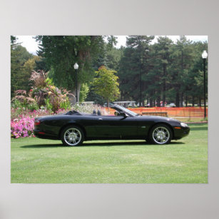 Jaguar XK8 Convertible Poster