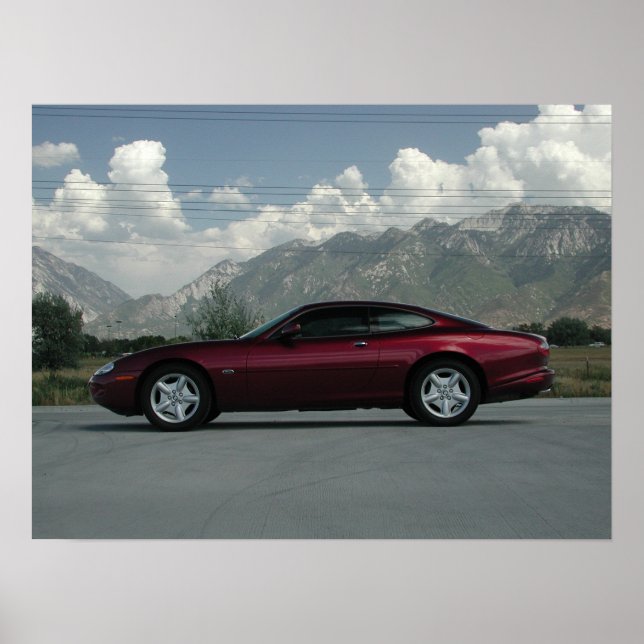 Jaguar XK8 Coupe Poster (Front)