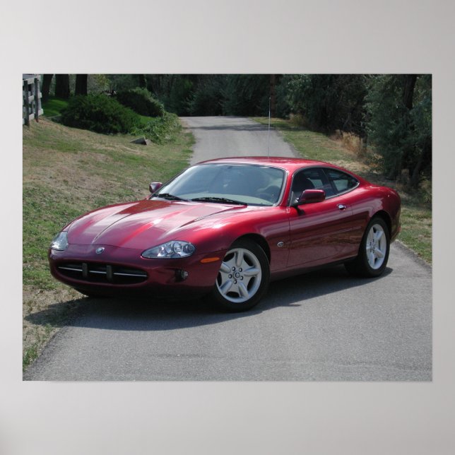 Jaguar XK8 Coupe Poster (Front)
