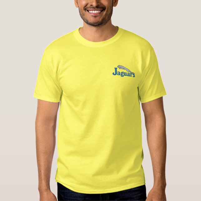Jaguars Embroidered T-Shirt (Front)