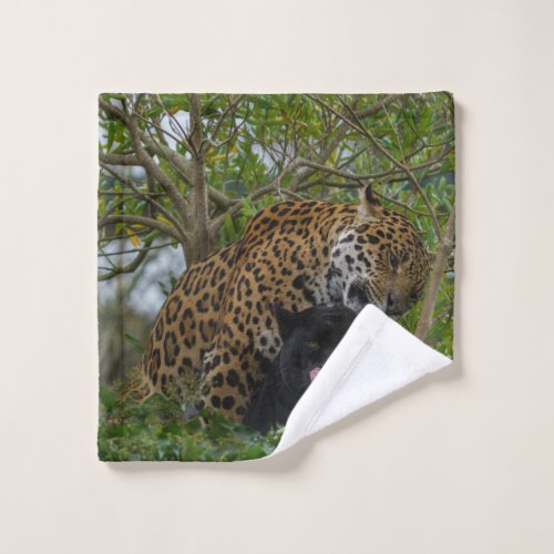 Jaguars In Love Wash Cloth