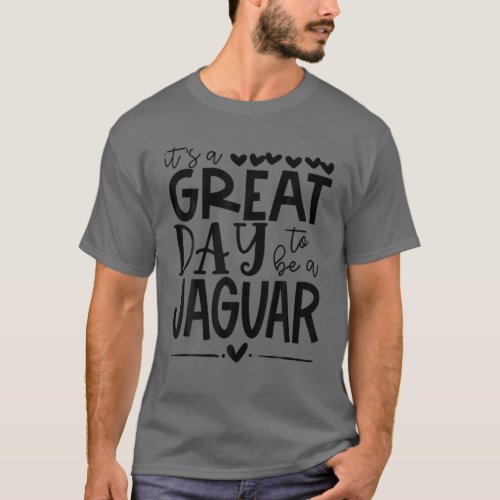 Jaguars Teacher School Sports Fan Team Spirit Grea T_Shirt