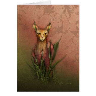 Jaguarwoman's "Fantasy Cat #1" Cards