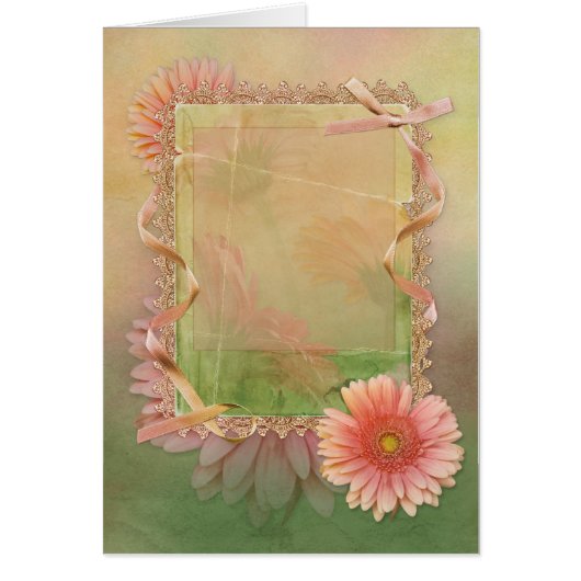 Jaguarwoman's "Gerbera's & Lace" Cards (Front)