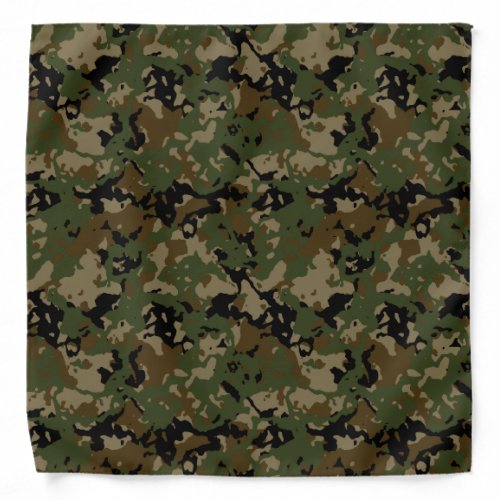 Jah Army Camouflage Rasta Roots Reggae Bandana