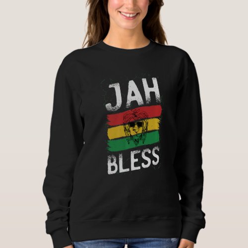 Jah Bless Ragga Rastas Roots Sunglasses Leo Reggae Sweatshirt