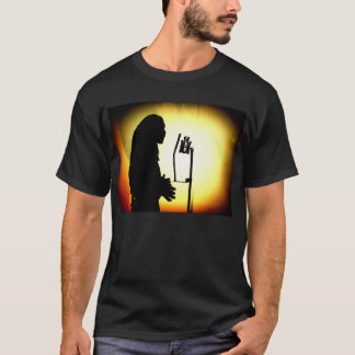 Jah-I-WItness Emcee Vocal Booth Silhouette Tee