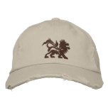 Jah Lion Emboidered Tuff Hat at Zazzle