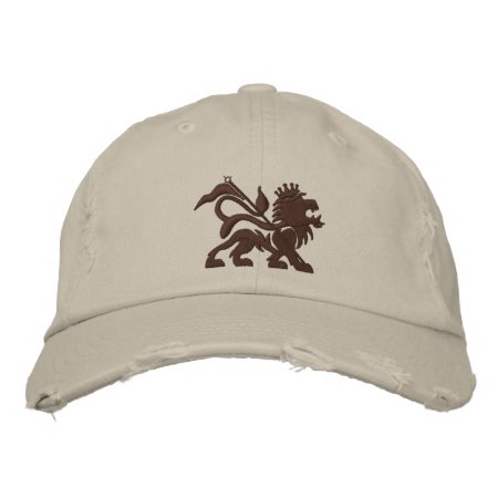 Jah Lion Emboidered Tuff Hat