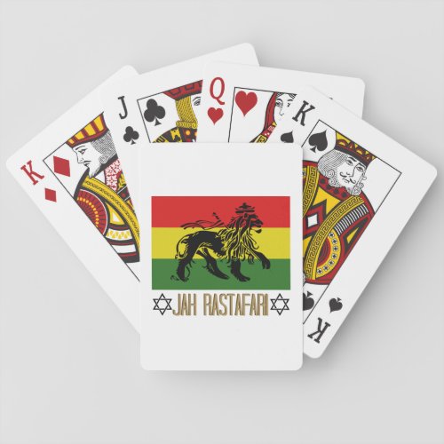 Jah Rastafari Playing Cards