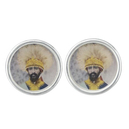 Jah Rastafari Rasta Livity INI One Love Roots Cufflinks