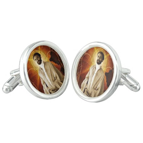 Jah Rastafari Rasta Livity INI One Love Roots Cufflinks