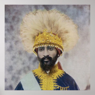 Jah Rastafari Rasta Livity INI One Love Roots Poster
