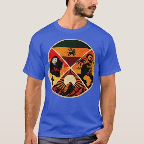 Jah Rastafari Zion Land T_Shirt