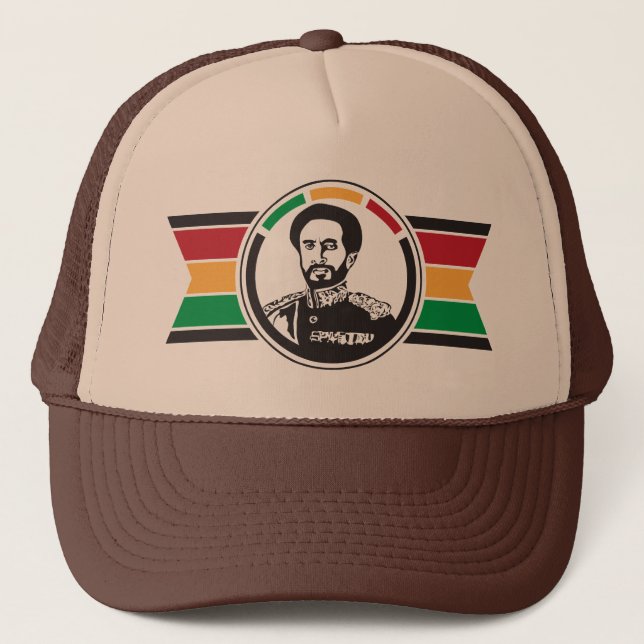 Jah Trucker Hat (Front)