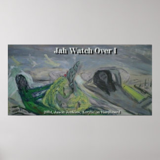 JAH WATCH OVER I POSTER