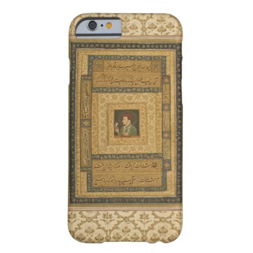 Jahangir holding a picture of the Madonna inscrib Barely There iPhone 6 Case