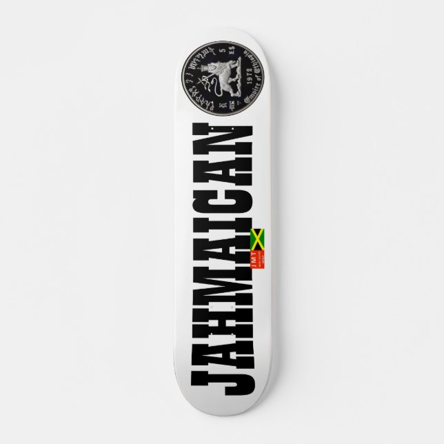 JAHMAICAN Skateboard, 7¾" Deck (Front)
