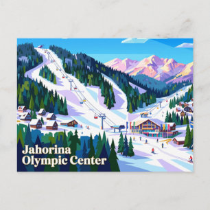 Jahorina Olympic Center Bosnia and Herzegovina Postcard