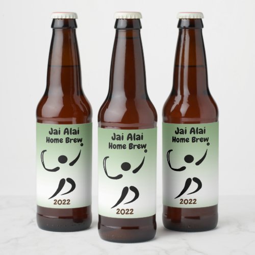 Jai Alai Beer Label