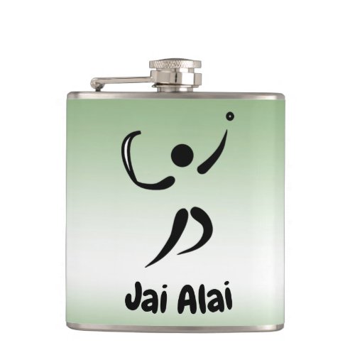 Jai Alai Green Flask