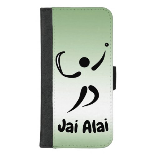 Jai Alai Green iPhone 87 Plus Wallet Case