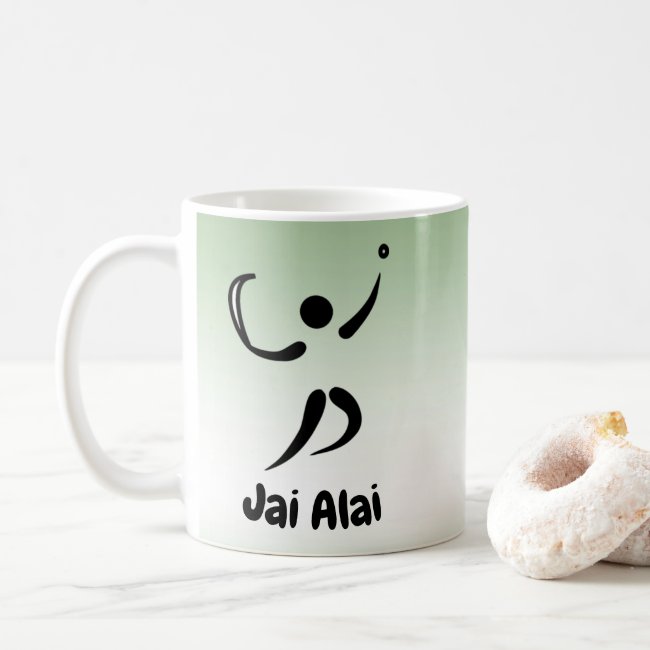 Jai Alai Green Mug