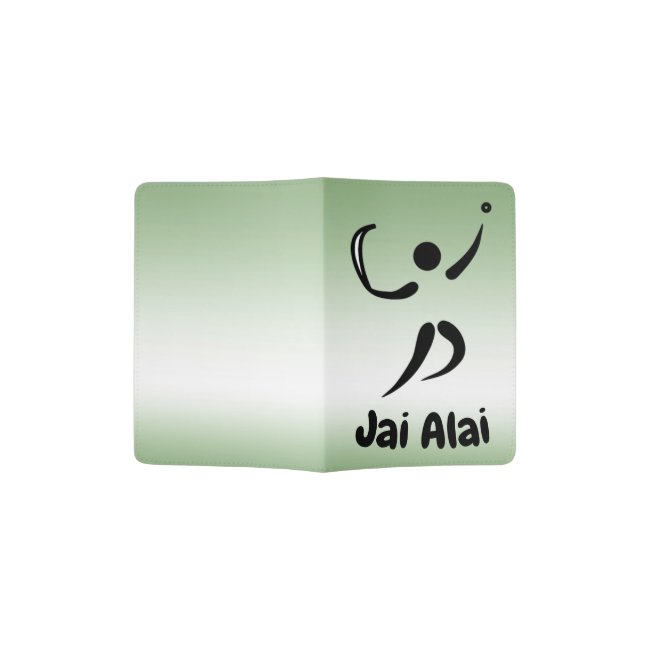Jai Alai Green Passport Holder