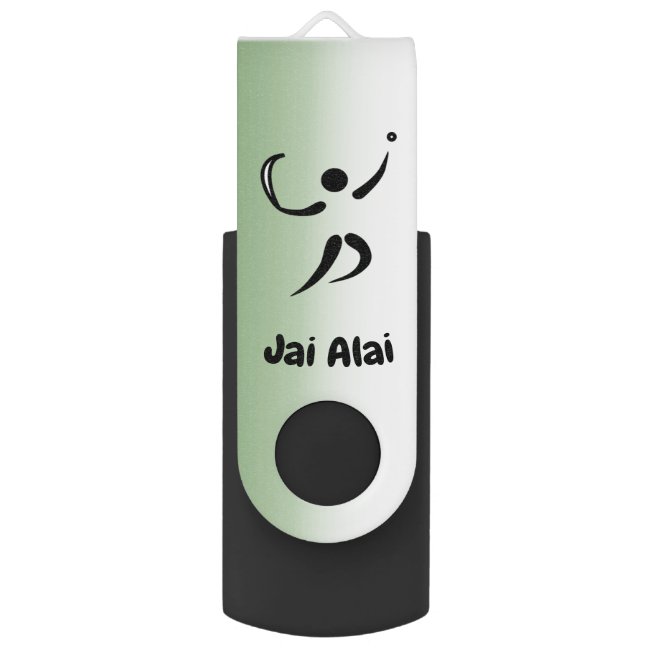 Jai Alai Green USB Flash Drive