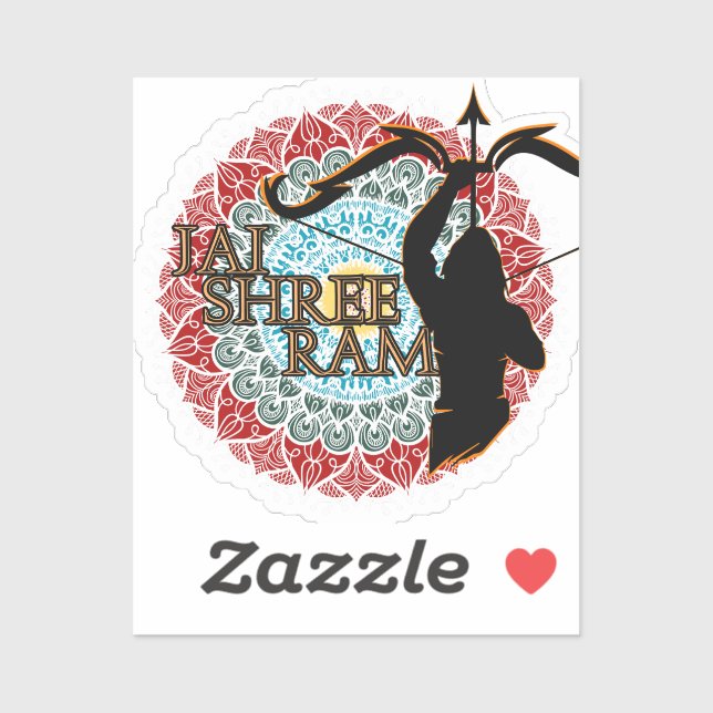 Jai Shree Ram  Sticker (Sheet)