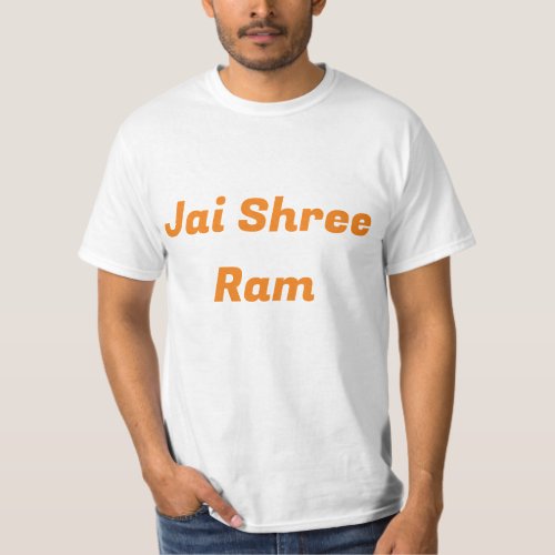 JAI SHREE RAM  T_Shirt