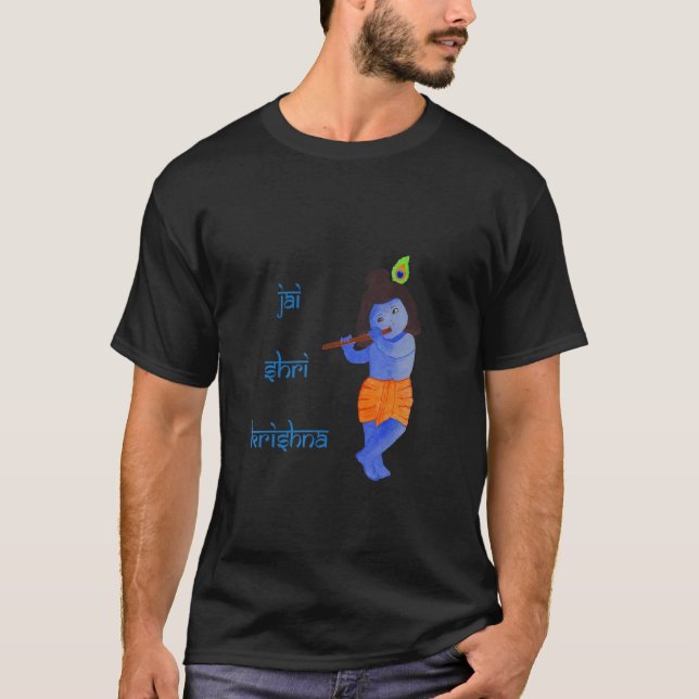 Jai Shri Krishna T-Shirt (Front)