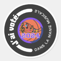 J'ai voté dans la Manie Musicale 2024 (noir)