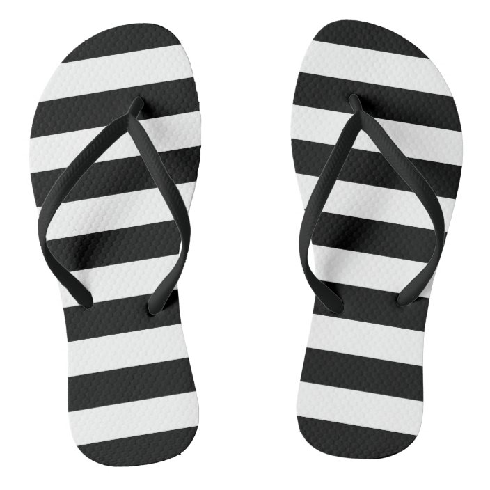 white beach flip flops