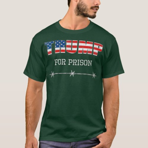 Jail  Trump for Prison  Anti Donald Trump T_Shirt